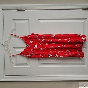SO Women's Floral Sleeveless Dress